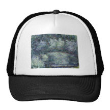 Claude Monet - Pont Japonais Japanilainen silta Mesh Hats