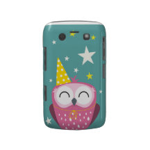 Claudette Party Owl | Blackberry Bold Case