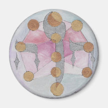 Claudia Ravel Fridge Magnet