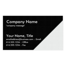 Clean Business Card :: Black & White Textured
