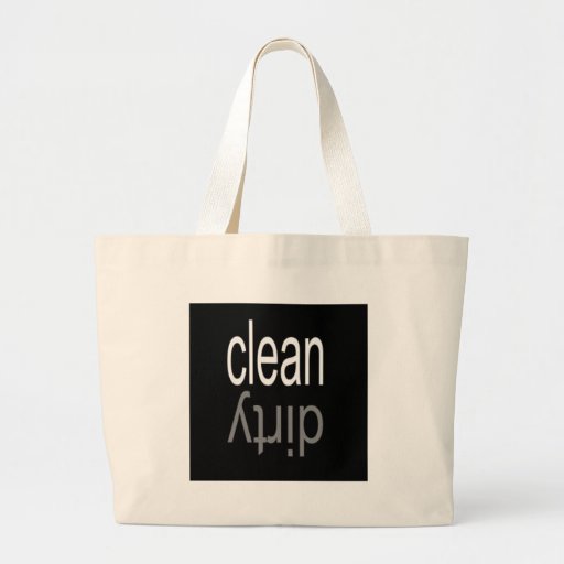 Clean/Dirty Dishwasher Magnet Tote Bag