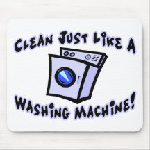 Clean Like A Washing Machine Mouse Mats