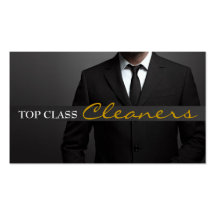 Cleaners, Dry Cleaning, Laundry Business Card