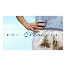 Cleaners, Dry Cleaning, Laundry Business Card