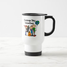 Cleanup Day Volunteer T-shirts and Gifts Coffee Mug