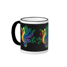 Clef Bouquet Coffee Mugs