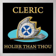 Cleric: Holier Than Thou Poster