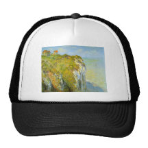 Cliffs by Claude Monet Mesh Hats