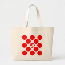 Climb Red Dot Canvas Bag
