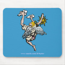 Climbing Angel Mouse Pad