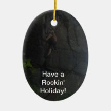 Climbing Time Christmas Ornament