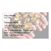 Clinch River Mussels in Hand Business Card