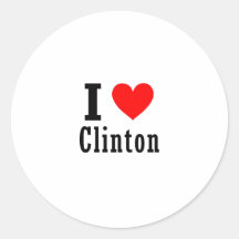 Clinton, Alabama City Design Sticker