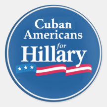 Clinton CUBANS Sticker