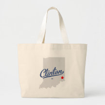 Clinton Indiana IN Shirt Bags