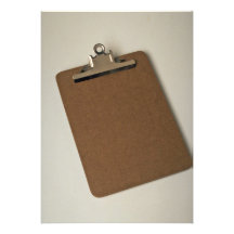 Clipboard Photo Personalized Invite