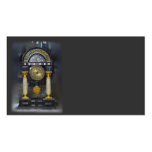 clock business card templates