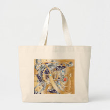 Clock Cogs Tote Bags