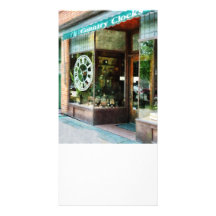 Clock Shops Personalised Photo Card