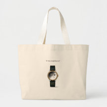 Clock Tote Bags