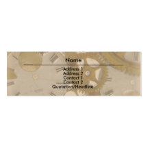 Clockwork Business Card