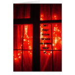 Close Your Windows. Halloween Card cards