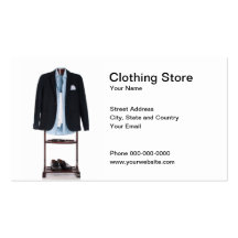 Clothing Store Business Card