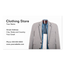 Clothing Store Business Card