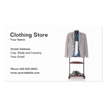 Clothing Store Business Card