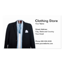 Clothing Store Business Card