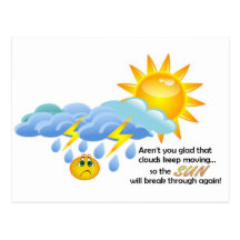 CLOUD AND SUN2093 POST CARD