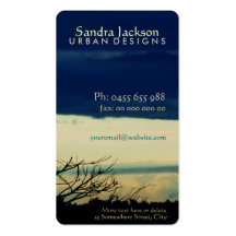 Cloud 'scapes Mood Business Card
