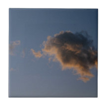Cloud Study Ceramic Tile