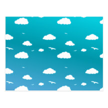 Clouds and Birds Post Cards