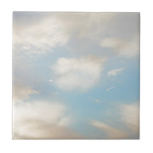 Clouds and Blue Sky Tile