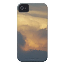 Clouds at Sunset Cloud Photography Gold Clouds iPhone 4 Covers
