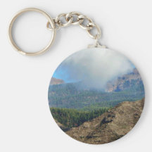 Clouds Mountains And Forests Key Chain