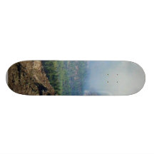 Clouds Mountains And Forests Skate Decks