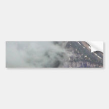 Clouds Over Glacier Bumper Stickers