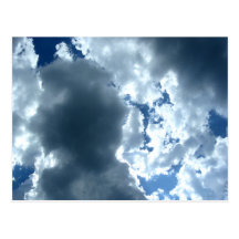 Clouds Postcard