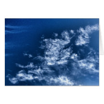 clouds sympathy card