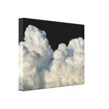 Clouds Wrapped Canvas Print
