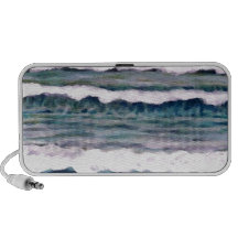 Cloudy Day 2 - CricketDiane Ocean Art Travelling Speakers