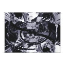 Cloudy Distortions 1 Stretched Canvas Print