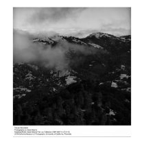 Cloudy Mountains by Ansel Adams posters