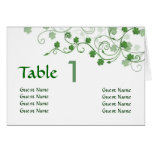 Clover Irish Table Place card