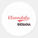 Cloverdale Indiana City Classic Sticker