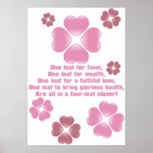 Clovers Posters