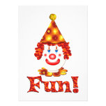 Clown Fun Announcements