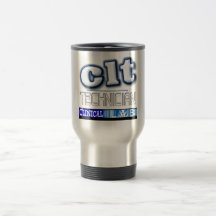 CLT LOGO - CLINICAL LABORATORY  TECHNICIAN MUGS